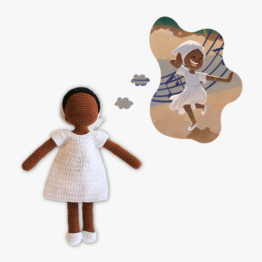 Lillian The Tiriki Girl + Handcrafted Doll (Lillian)