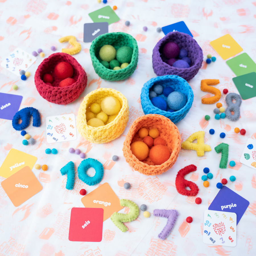 Rainbow Bundle (Learn Colours & Numbers)