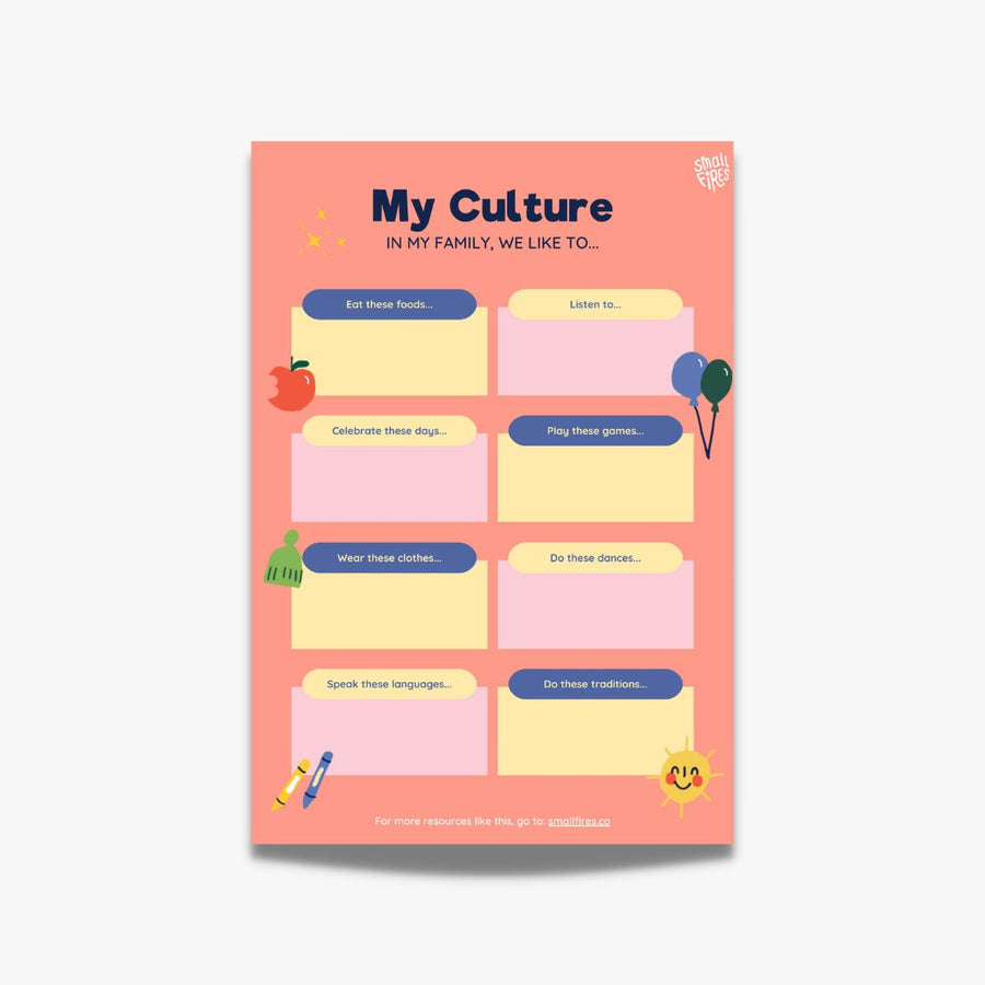 My Culture (Worksheets)