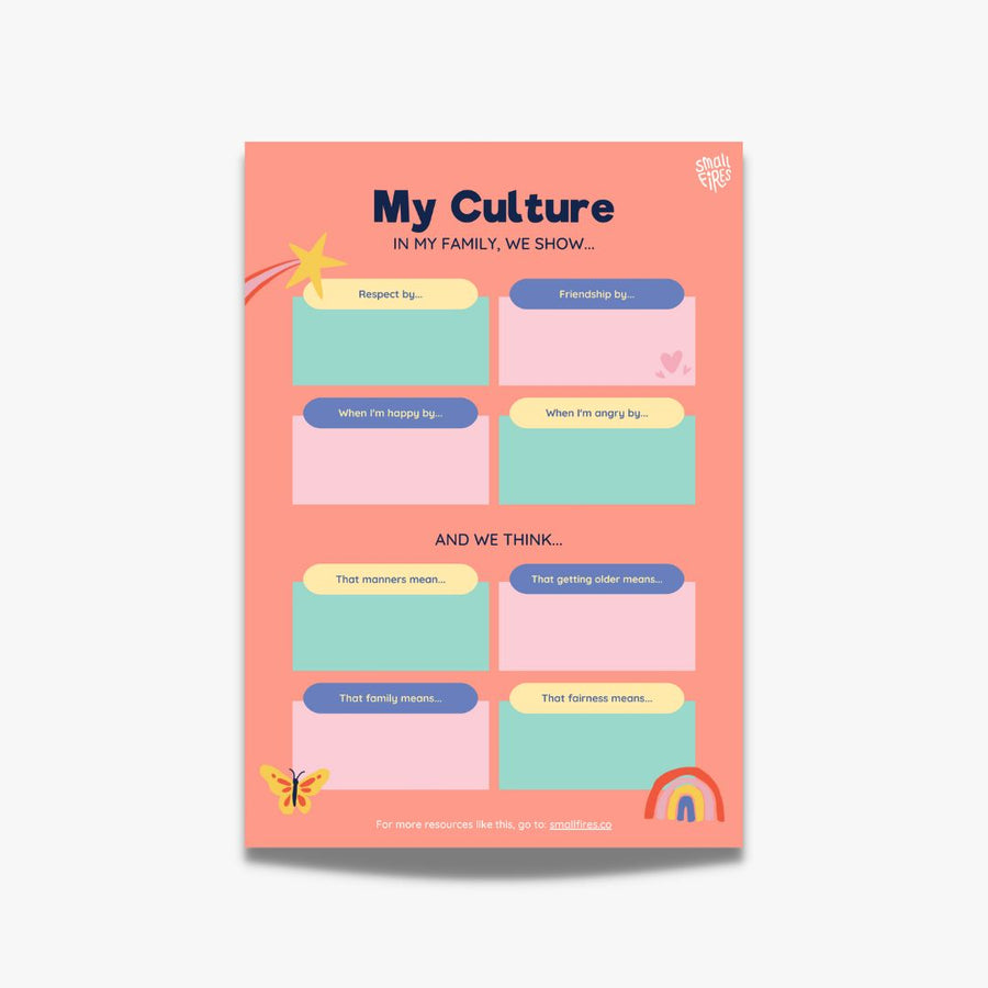 My Culture (Worksheets)