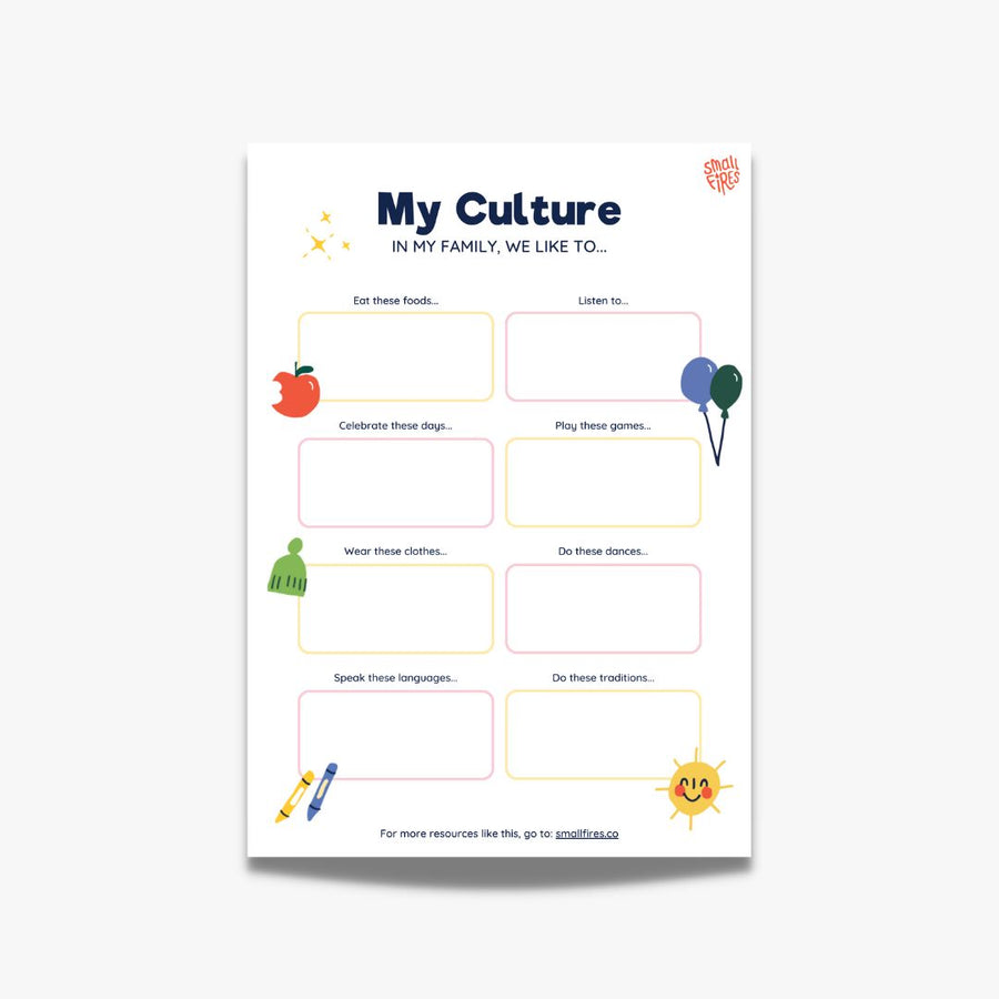My Culture (Worksheets)