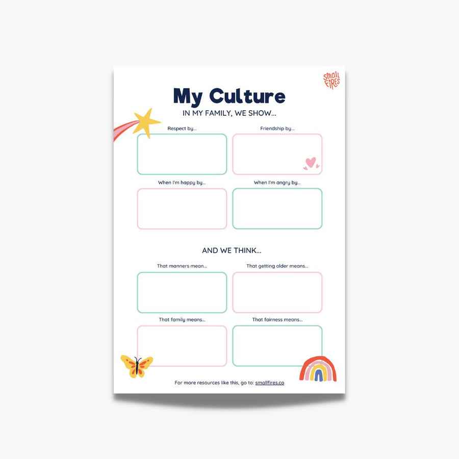 My Culture (Worksheets)