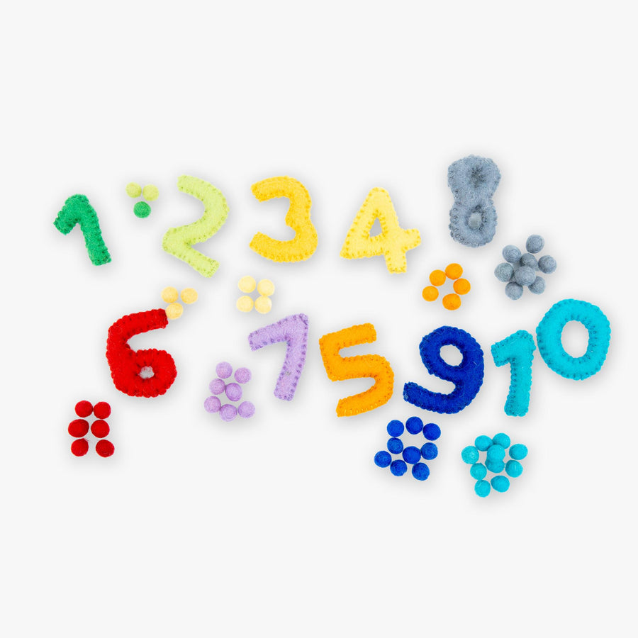 Rainbow Numbers & Counting Cards